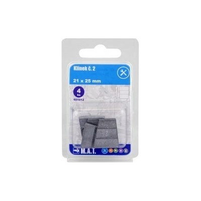 klínek č.2, 21x25mm (4ks)
