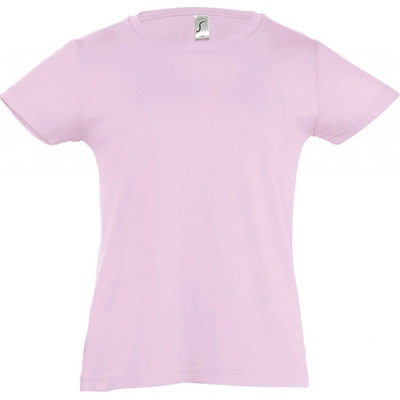 SOLS Dívčí triko s krátkým rukávem CHERRY 11981137 Medium pink