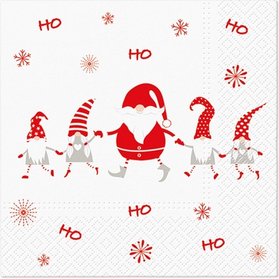 TaT Obrúsky HOHO Gnomes 33x33cm