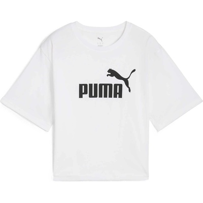 PUMA Тениска ESS Cropped No. 1 Logo Relaxed Tee