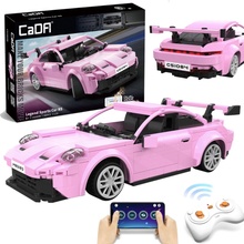 IQ Models RC stavebnice Legend Sport Car 280 dílků RTR růžová 1:10