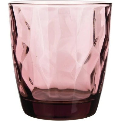 Bormioli Pohár na vodu / whisky DIAMOND farba fialová / Purple 300 ml