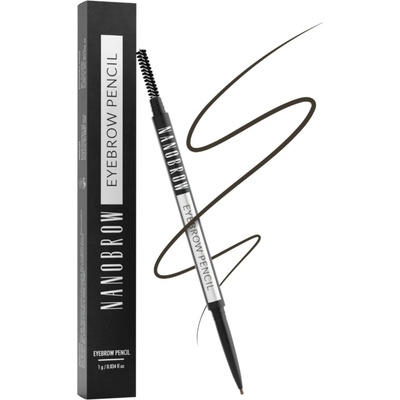 Nanobrow Eyebrow Pencil ceruzka na obočie Dark Brown 1 g