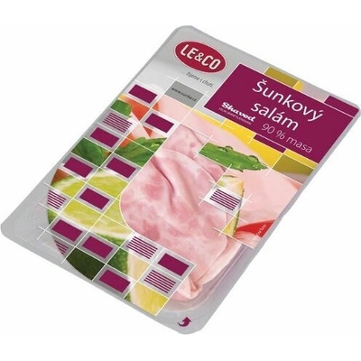 LE & CO saláma šunková nárez bravč. 90% 100 g