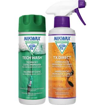 Nikwax Комплект от 2 части Twin Tech Wash / TX. Direct Spray-On 300ml (0115P01)