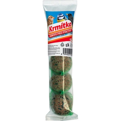 KRMÍTKO Lojová koule s bílkovinou 4 x 90 g