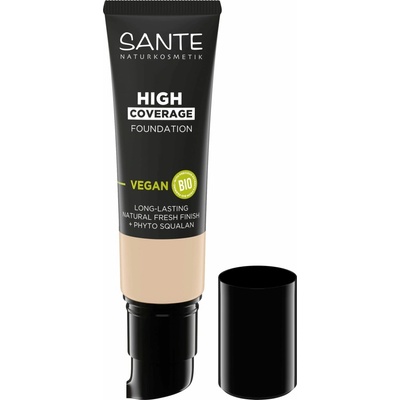Sante High Coverage Foundation make-up 02 Warm Ivory 25 ml