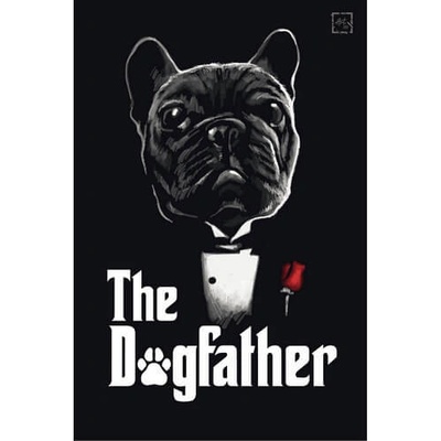 Plechová ceduľa The Dogfather