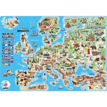 Popular Mapa Evropy 160 dielov