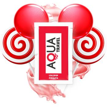 Aqua group - aqua quality - aqua travel Лубрикант aqua travel lollipop flavour waterbased lubricant - 6 ml