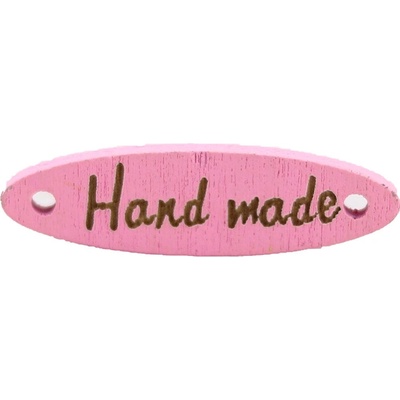 Pro Háčkování Hand made elipsa světle růžový