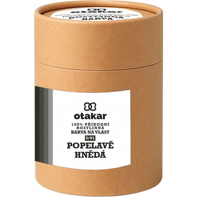 Otakar Organic přírodní rostlinná barva popelavě hnědá 100 g