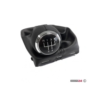 Paolo Топка за скоростен лост с маншон съвместима с Audi A4/B8 08-13 с 5 скорости