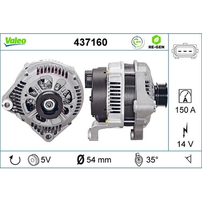 Alternátor VALEO 437160