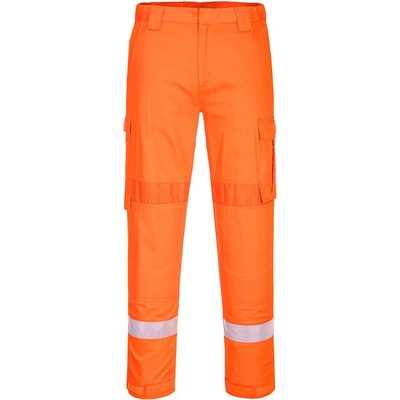 Portwest FR401 Nehorľavé nohavice Bizflame Plus oranžová