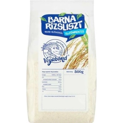 Vegabond Bezlepková Rýžová mouka hnědá 500 g