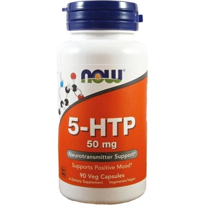 Now Foods 5-HTP 50 mg 90 rostlinných kapslí