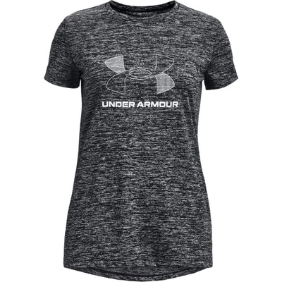 Under Armour Тениска Under Armour UA Tech BL Twist SS-BLK Сребърно Velikost YLG