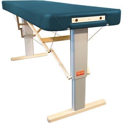 Clap Tzu Linea Wellness Prenosný elektrický masážny stôl Farba: PU - modrá (saphir), Rozmery: 192 x 80 cm, Doplnky: sieťové napájanie + vstavané elektrické vyhrievanie + nožný spínač od 192*75 cm | 29