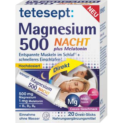 tetesept Magnesium 500 Nacht - 20 сашета