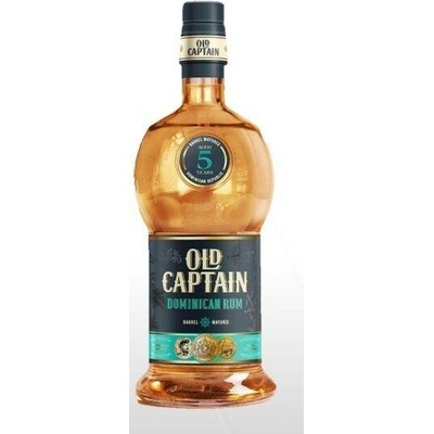 Captain Old 5y Dominican 40% 0,7 l (holá láhev)