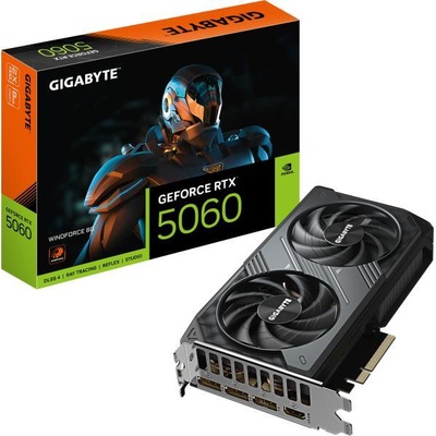 GIGABYTE GeForce RTX 5060 WINDFORCE 8GB GDDR7 128bit (GV-N5060WF2-8GD)