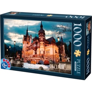 D-Toys - Puzzle Peleș Castle, Romania 2 - 1 000 piese