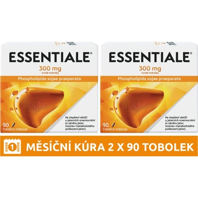 ESSENTIALE 300MG CPS DUR 2 x 90