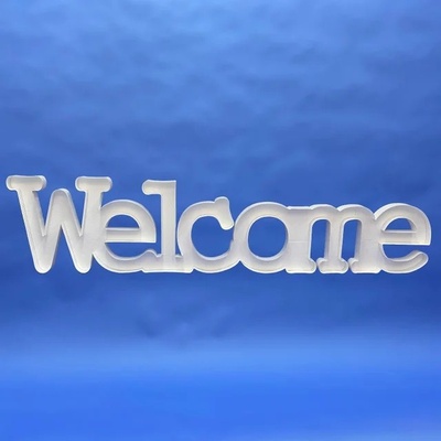Nikoloon Šablóna na balóny Welcome