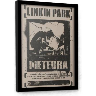 PYRAMID Rámovaný Obraz - Linkin Park - Meteora, 33 x 43 cm