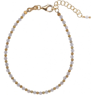 Alisia korálkový náramek z chalcedonu AL1235-Oro-Calcedonio