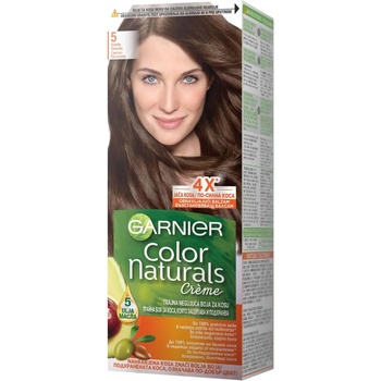 Garnier Color Naturals Crème Боя за коса, 5 Естествено светлокестеняво