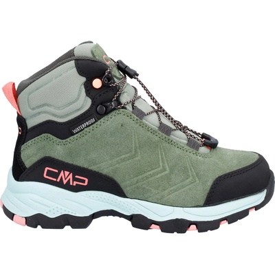 CMP Детски туристически обувки CMP Kid's Melnick Mid WP Walking boots - Salvia / Lotus - размер 32 (EU) (702-3302-0215)