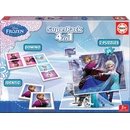 Educa Puzzle 4v1 Frozen 2x puzzle, pexeso a domino 40-99 dielov