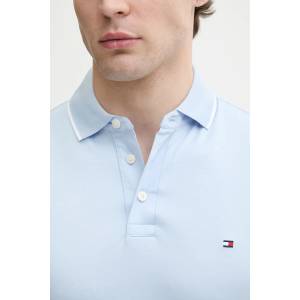 Tommy Hilfiger тениска с яка мъжка от памук (MW0MW43144) - answear - 113,42 лв