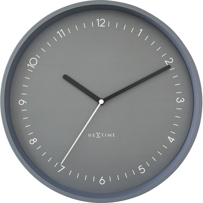 NeXtime Стенен часовник Berlin графитен (3305GS)