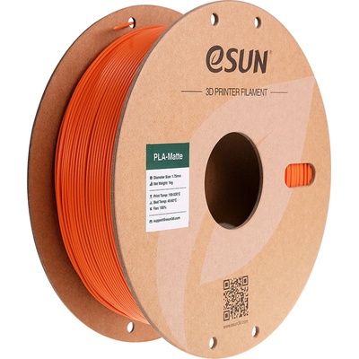 eSUN PLA-Matte Tangerine - 1, 75 mm / 1000 g (PLA-MT175O-TA1P1)