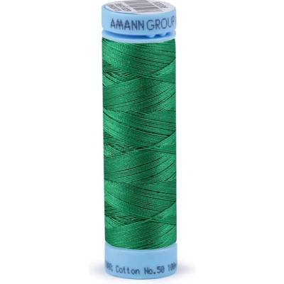 Bavlněné nitě 100 m Etiketní č.50 Triana Amann 1097 Kelly Green