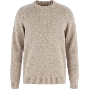 Fjällräven Мъжки вълнен пуловер Fjällräven Övik Neps Knit Sweater Wool jumper - Light Beige - размер XS (005-7512-0411)