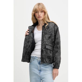 Desigual Яке бомбър Desigual FANTASY в черно преходен модел с уголемена кройка 25WWEW26 (25WWEW26)