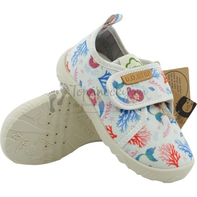 D.D.Step Barefoot plátenky C086-51499 Sky blue vodoodpudivé vlastnosťi