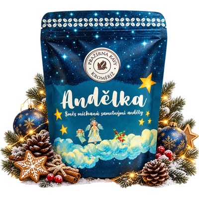 Káva Kroměříž Andělka Mletí french press 250 g