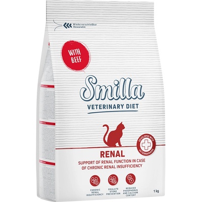 Smilla Veterinary Diet Renal Beef 1 kg