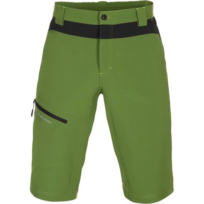 Alpine Pro CUOM softshellové šortky MPAN176567 Treetop