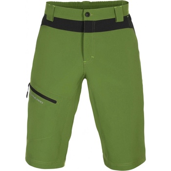 Alpine Pro CUOM softshellové šortky MPAN176567 Treetop