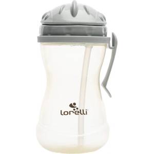 Lorelli Спортна бутилка с дръжка Lorelli - 360 ml, сива (10230090006) - baby