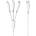 DeTech Кабел за зареждане DeTech DE-C40, 3 в 1, Micro USB, Lightning, Type-C, 1.0m, Бял - 40203