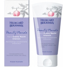 Hildegard Braukmann Beauty for Hands Hand Creme Nacht intensiv noční ošetření namáhaných, suchých rukou a nehtů 75 ml