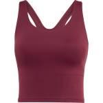 adidas Дамски спортен сутиен adidas Women's All Me Medium Support Bra Tank Sports bra - Maroon - размер XL (114-4088-0215)