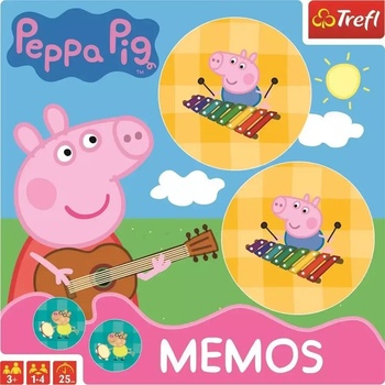 Trefl Puzzle a pexeso: Prasátko Peppa